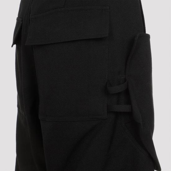  릭 오웬스 스트레이트 팬츠 RU02D6346WD BLACK - RICK OWENS