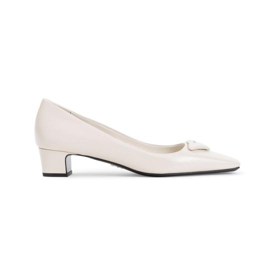  프라다 힐/펌프스 1I628NF0353A9S WHITE