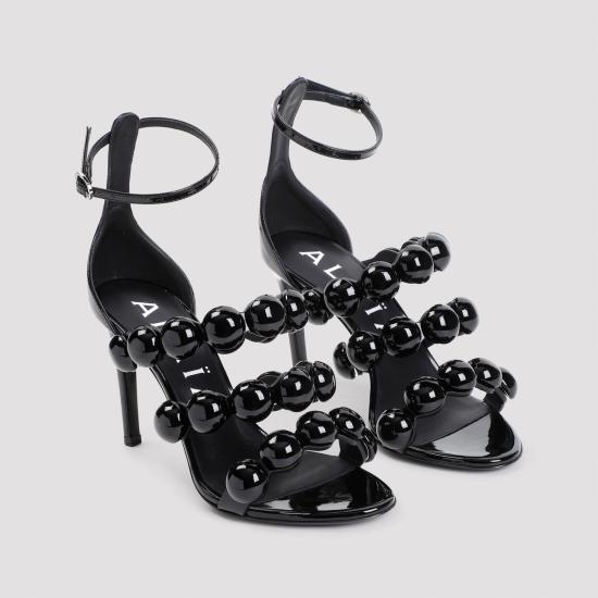 24FW 알라이아 샌들 AA3S114CK168 BLACK - ALAIA