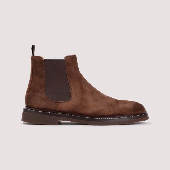  브루넬로 쿠치넬리 부츠 MZUPEAE818 BROWN - BRUNELLO CUCINELLI