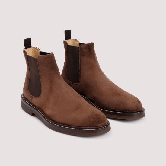  브루넬로 쿠치넬리 부츠 MZUPEAE818 BROWN - BRUNELLO CUCINELLI