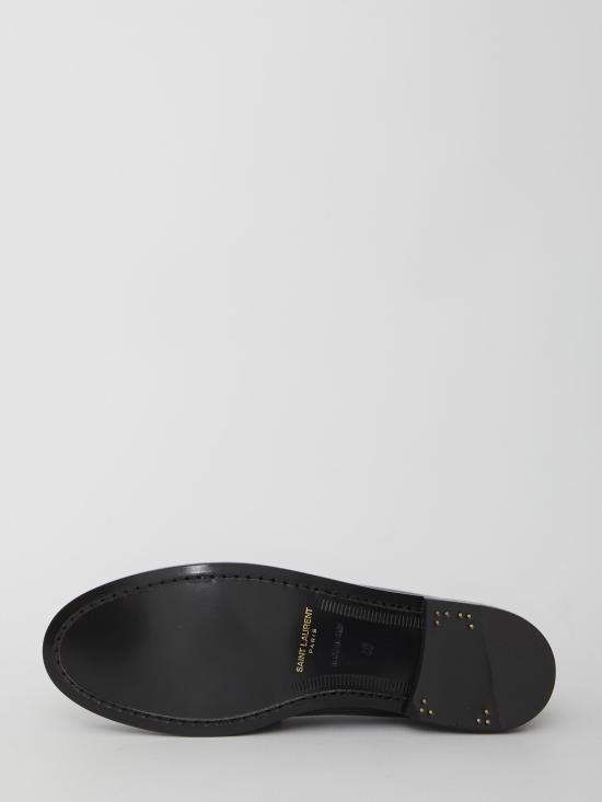 25SS 생로랑 로퍼 670231AAA7R 1000 BLACK - SAINT LAURENT