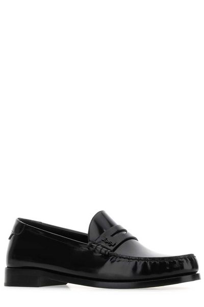 25SS 생로랑 로퍼 670231AAA7R 1000 BLACK - SAINT LAURENT