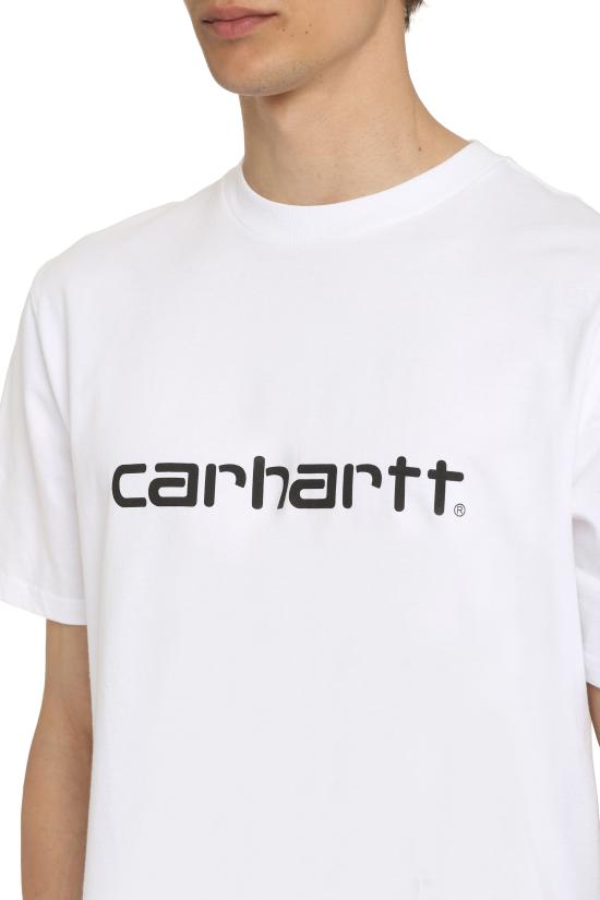  칼하트 WIP 반팔 티셔츠 I03104700AXX White - CARHARTT WIP