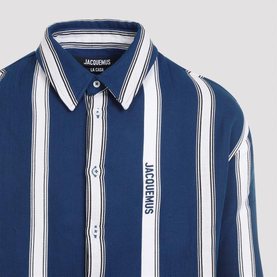  자크뮈스 긴팔 셔츠 246SH0131655 BLUE - JACQUEMUS