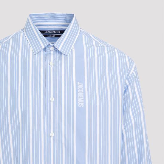  자크뮈스 긴팔 셔츠 246SH0011691 BLUE - JACQUEMUS
