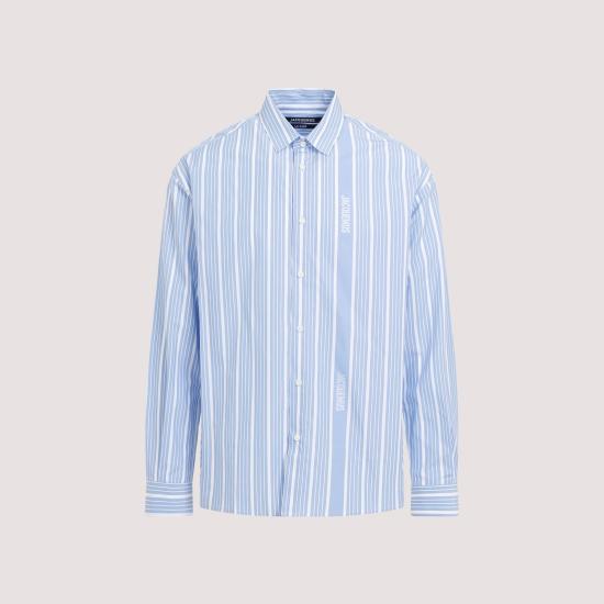  자크뮈스 긴팔 셔츠 246SH0011691 BLUE - JACQUEMUS