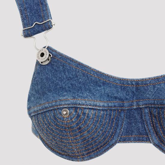 24FW 장 폴 고티에 민소매 티셔츠 FSG035PD013 BLUE - JEAN PAUL GAULTIER