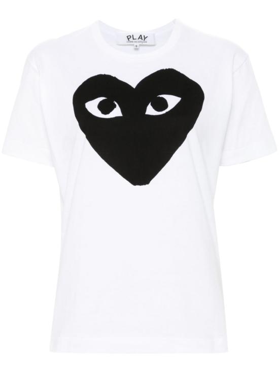  꼼데가르송 반팔 티셔츠 AXT070D White