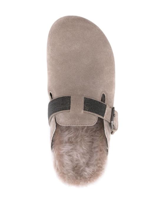  브루넬로 쿠치넬리 샌들 MZSFG2552C5859 Grey - BRUNELLO CUCINELLI