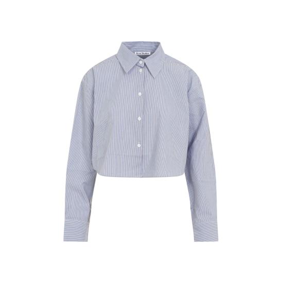 24FW 아크네 스튜디오 폴로 티셔츠 AC0689 BLUE