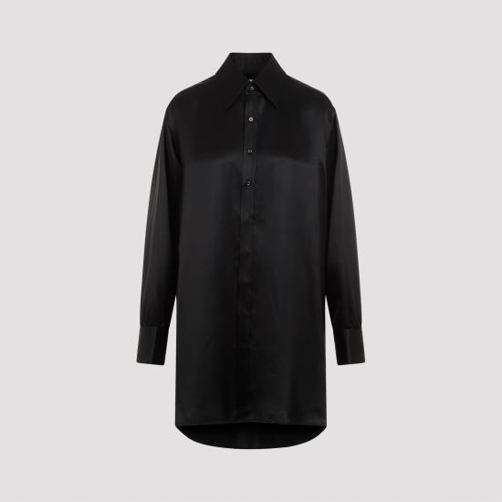  마르지엘라 셔츠 S51DT0015S78059 900 BLACK - MAISON MARGIELA