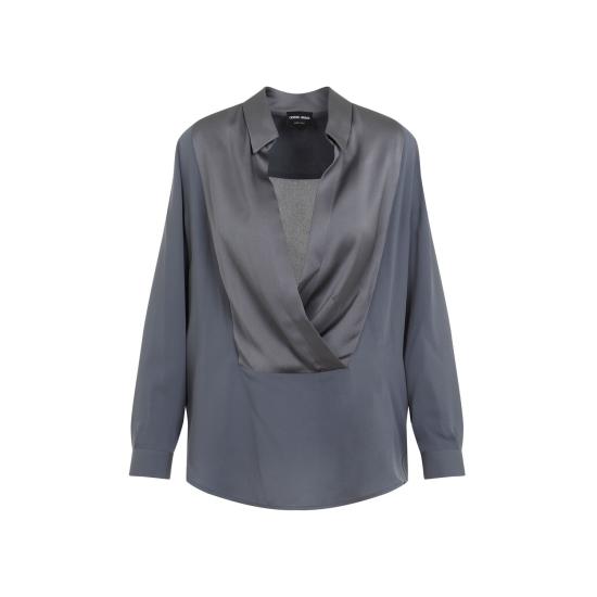  조르지오 아르마니 블라우스 GW000265TE10814 BLUE