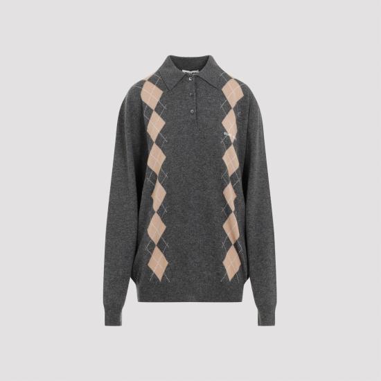  미우미우 반팔 티셔츠 MML973SOOO15NE GREY - MIU MIU