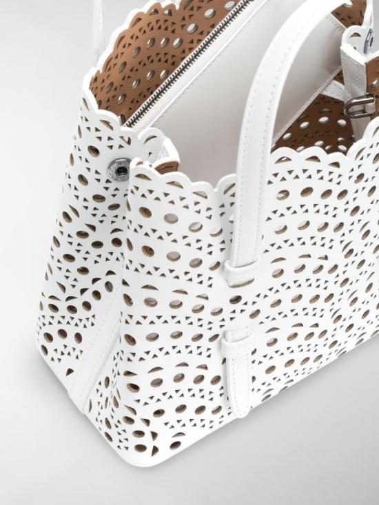 알라이아 토트백 AA1S06720C0A44 White - ALAIA