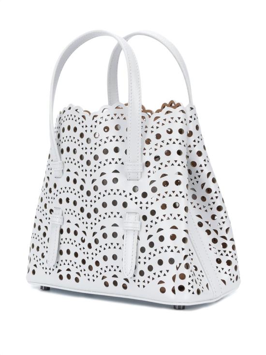  알라이아 토트백 AA1S06720C0A44 White - ALAIA