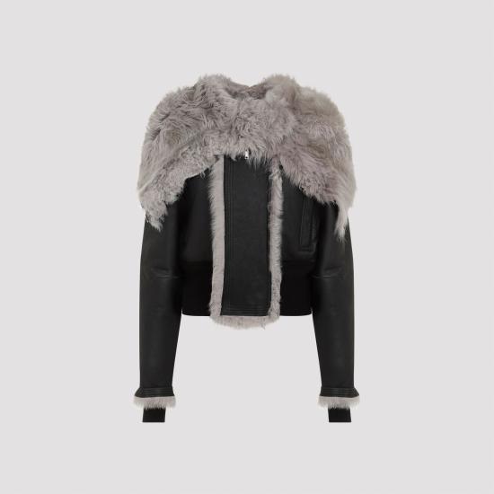  릭 오웬스 자켓 RP02D3730LSHT BLACK - RICK OWENS