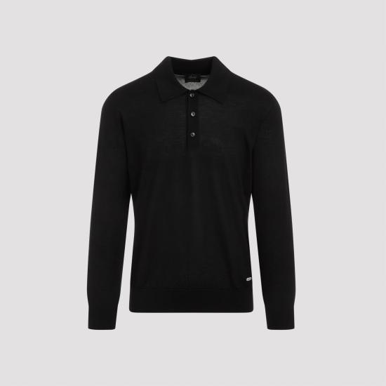  브리오니 폴로 티셔츠 UMR30LP1K82 BLACK - BRIONI