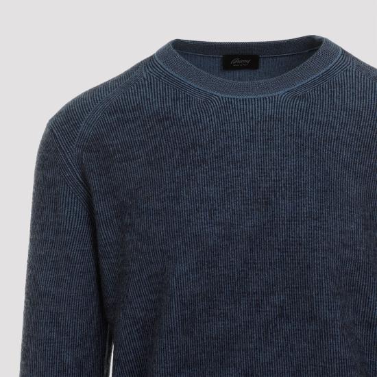  브리오니 스웨터 UMQ90LOCK12 BLUE - BRIONI