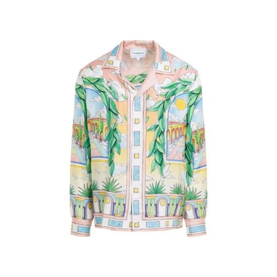  카사블랑카 긴팔 셔츠 UMPF24SH00601 MULTICOLOUR