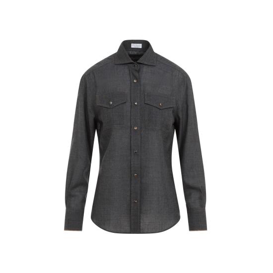  브루넬로 쿠치넬리 셔츠 MD920MJ986 C001 GREY