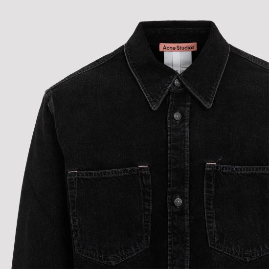  아크네 스튜디오 긴팔 셔츠 CB0082 BLACK - ACNE STUDIOS