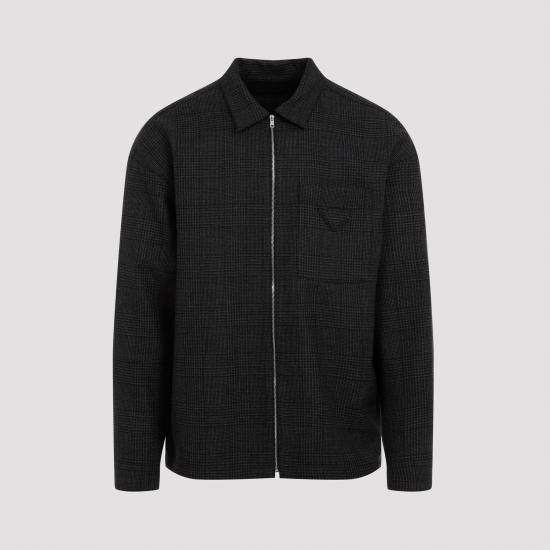  프라다 긴팔 셔츠 SC540S21115OW GREY - PRADA