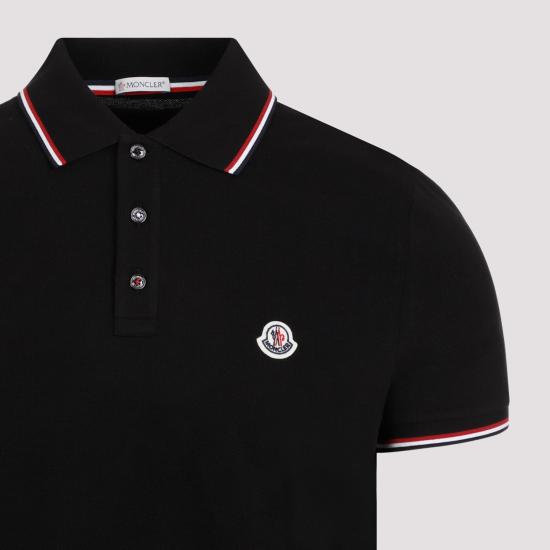  몽클레어 폴로 티셔츠 J20918A7030084556 BLACK - MONCLER