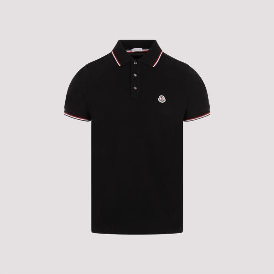  몽클레어 폴로 티셔츠 J20918A7030084556 BLACK - MONCLER