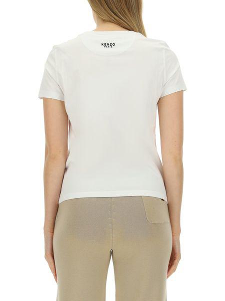  겐조 반팔 티셔츠 FE62TS1414SO WHITE - KENZO