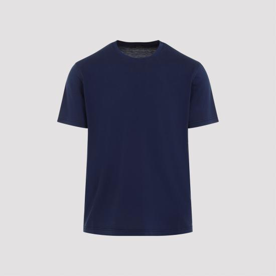  키톤 반팔 티셔츠 UMK040503003 BLUE - KITON