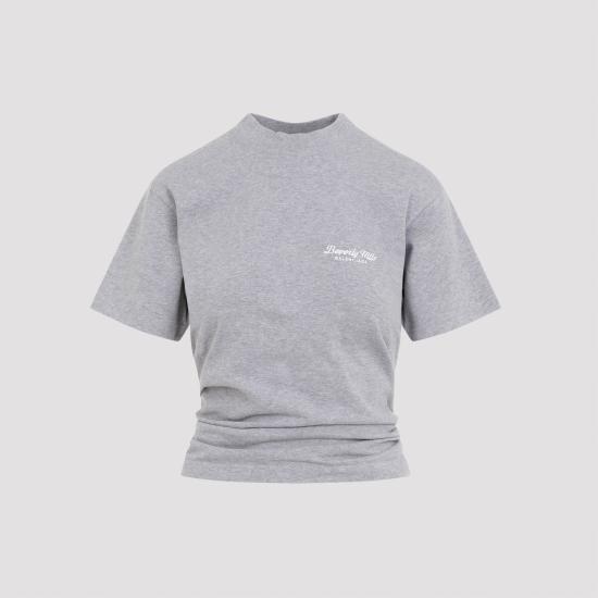  발렌시아가 반팔 티셔츠 794734TQVS6 GREY - BALENCIAGA