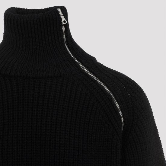  드리스 반 노튼 터틀넥 2420212329706 BLACK - DRIES VAN NOTEN