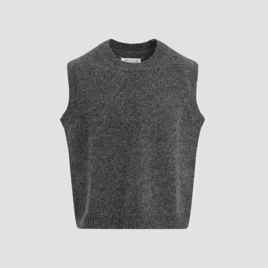  마르지엘라 니트 베스트 S50FB0104M13059 GREY - MAISON MARGIELA