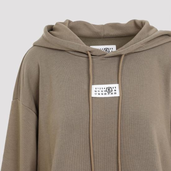  MM6 메종마르지엘라 후드 티셔츠 S52GU0235S25606 GREEN - MM6 MAISON MARGIELA
