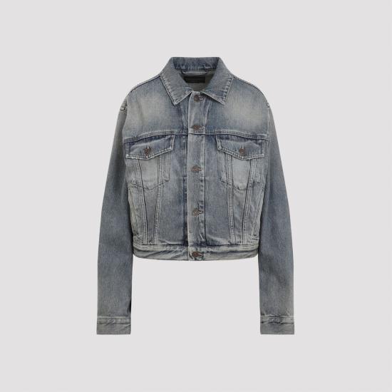  발렌시아가 자켓 793895TJW95 2204 BLUE - BALENCIAGA