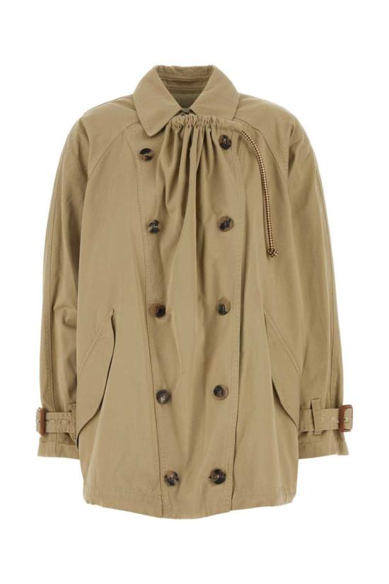  이자벨마랑 트렌치 코트 MA0179FBA4C08I 90BE BEIGE O TAN