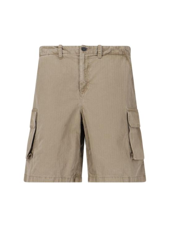  아워레가시 숏팬츠 M2244MUOUNIFORM OLIVE HERRINGBONE GREEN