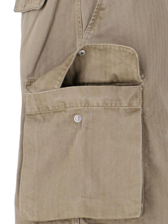  아워레가시 숏팬츠 M2244MUOUNIFORM OLIVE HERRINGBONE GREEN - OUR LEGACY
