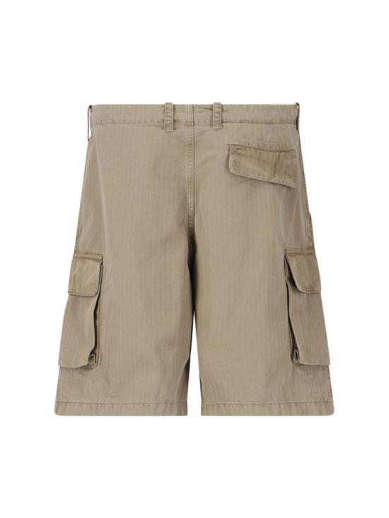  아워레가시 숏팬츠 M2244MUOUNIFORM OLIVE HERRINGBONE GREEN - OUR LEGACY