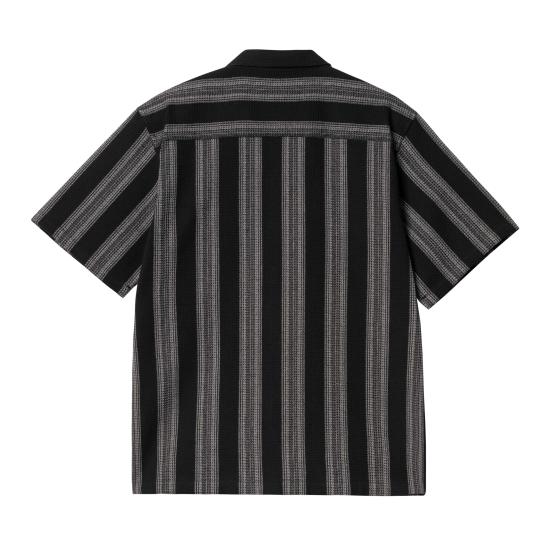  칼하트 반팔 셔츠 I033687 2A3XX DODSON STRIPE BLACK - CARHARTT