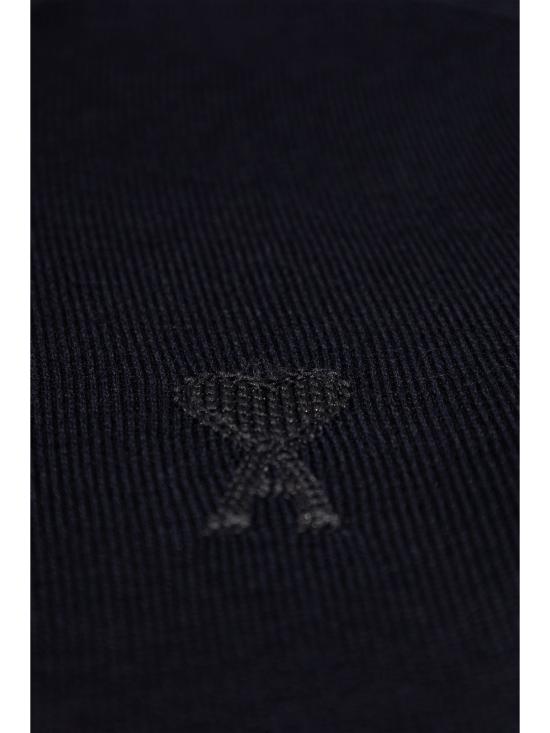 26FW 아미 긴팔 티셔츠 FKS041KN0039 430 NIGHT BLUE - AMI