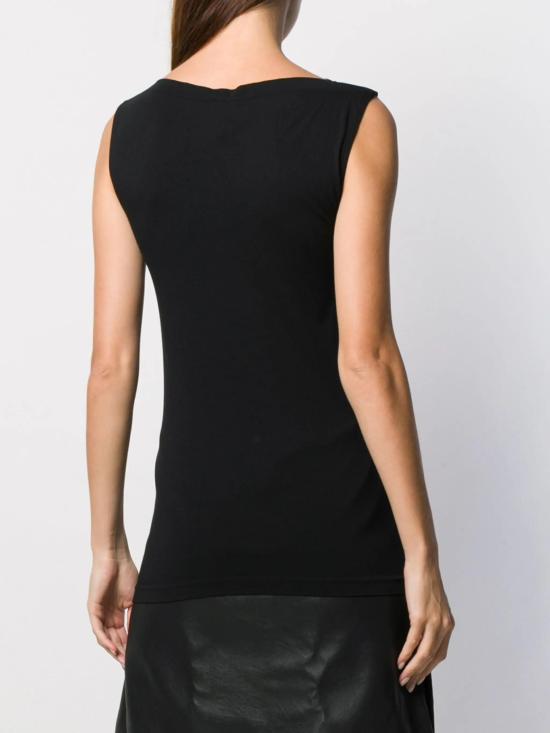 25FW 월포드 민소매 티셔츠 56219 7005 BLACK - WOLFORD