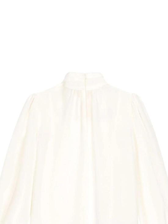 24FW [키즈] 돌체앤가바나 레이스 소재 셔츠/블라우스 L56S21G7N3W W0111 - DOLCE & GABBANA