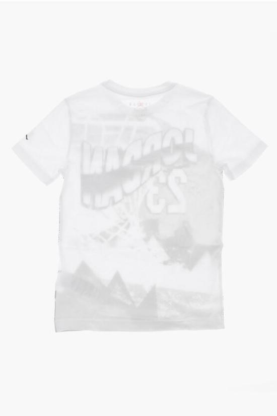  [키즈] 나이키 티셔츠 95D161 001 White - NIKE