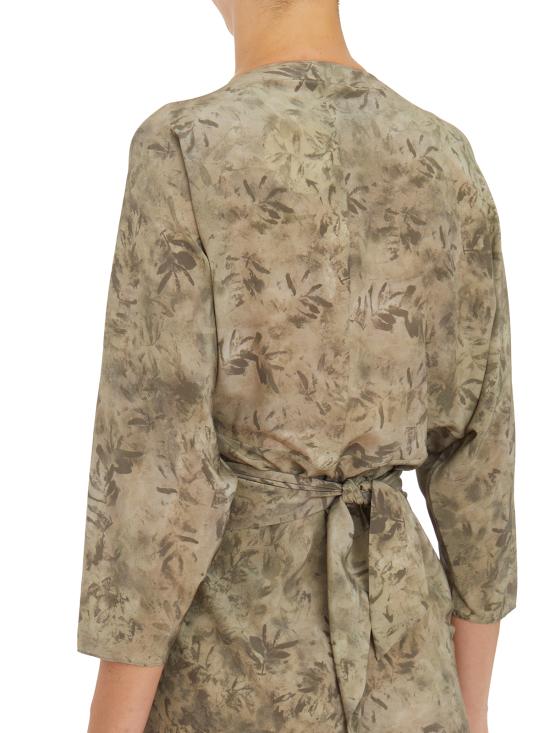 24FW 코타나 롱 원피스 IA3768HERBAPRINT Green - CORTANA