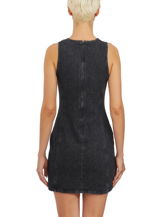 24FW 디젤 데님 원피스 IA120710CKAH02 Black - DIESEL