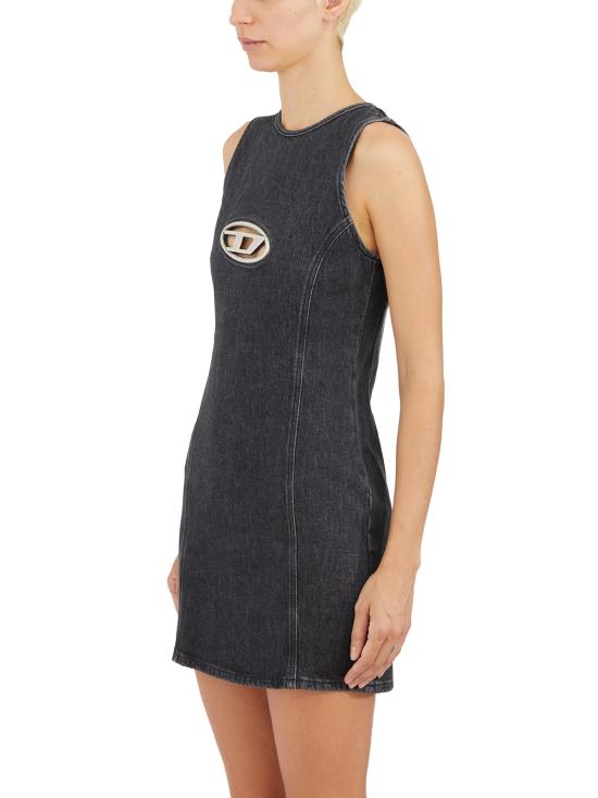 24FW 디젤 데님 원피스 IA120710CKAH02 Black - DIESEL