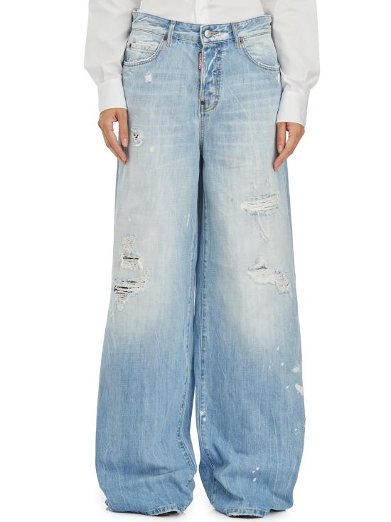  디스퀘어드2 데님 팬츠 IS75LB0951S30309470 Light blue - DSQUARED2