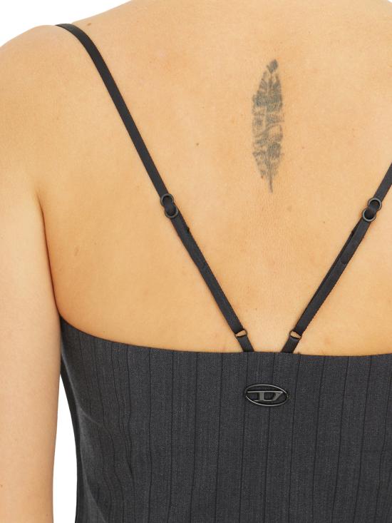 24FW 디젤 민소매 티셔츠 IA139890IPAA93R Black - DIESEL